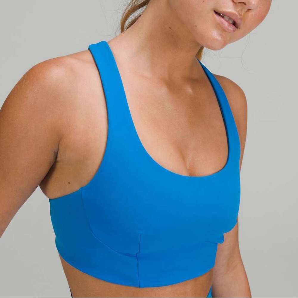 Lululemon Wunder Train Sports Bra Poolside